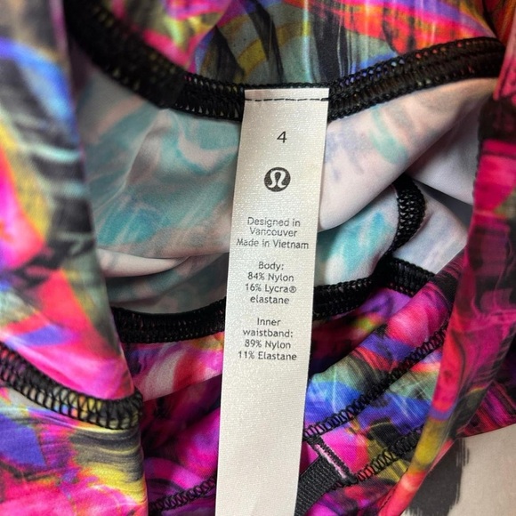 Lululemon Base Pace 25” Running Tights/ Leggings | Size 4 | Pink - Picture 5 of 10
